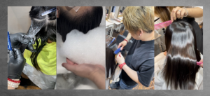 髪質改善施術の写真